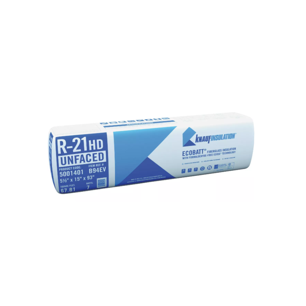 R21 Unfaced 15X93 - Knauf