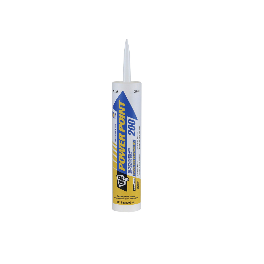 Siliconized Acrylic Latex Caulk (Clear)